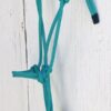 Example halter in teal color 3/8" diameter