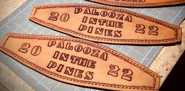 prize leather noseband for palooza in the pines horse show