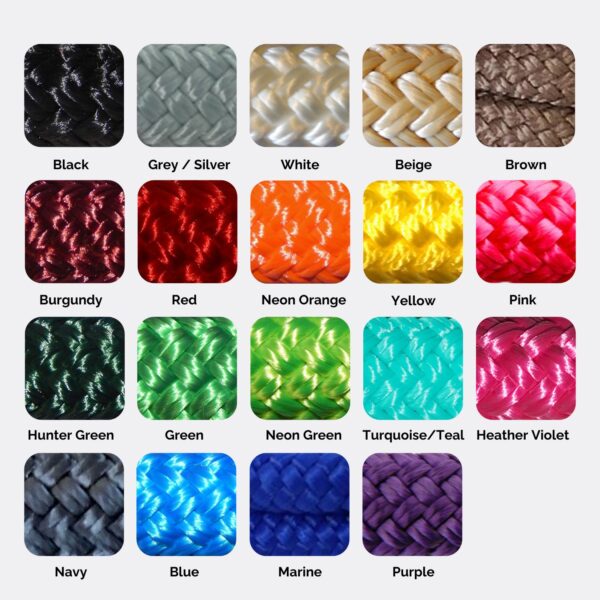 lead rope solid color options